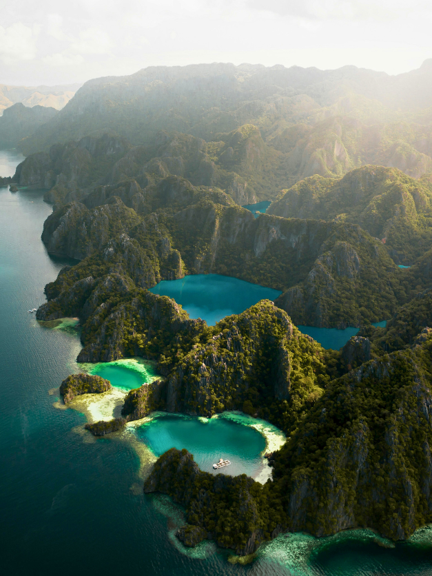 Aguas cristalinas en Indonesia